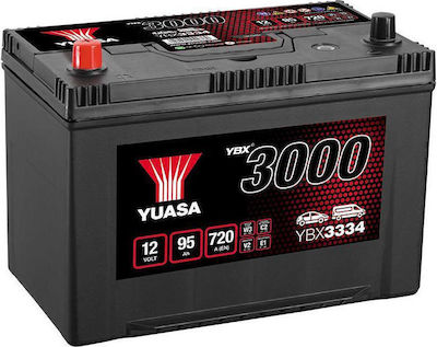 YBX3334 12V 95Ah 720A Μπαταρία Yuasa SMF